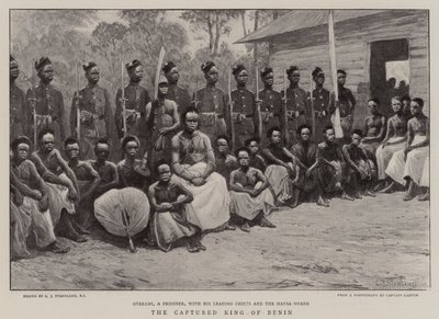Il re catturato del Benin da Charles J. Staniland